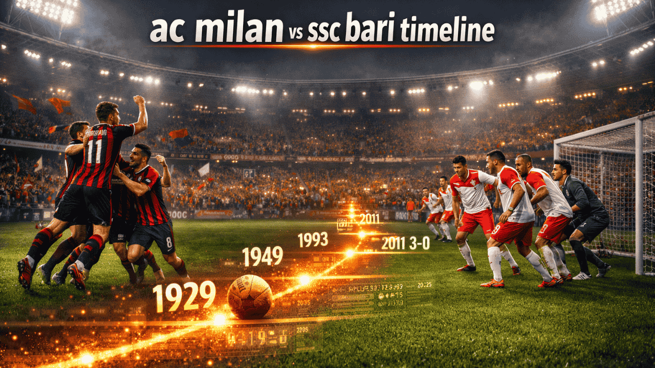 ac milan vs ssc bari timeline